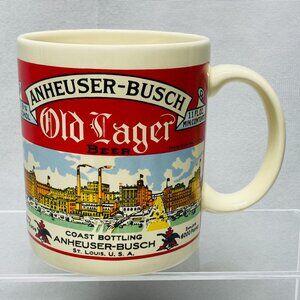 Anheuser-Busch Old Lager Beer Mug 12 Oz Official Product